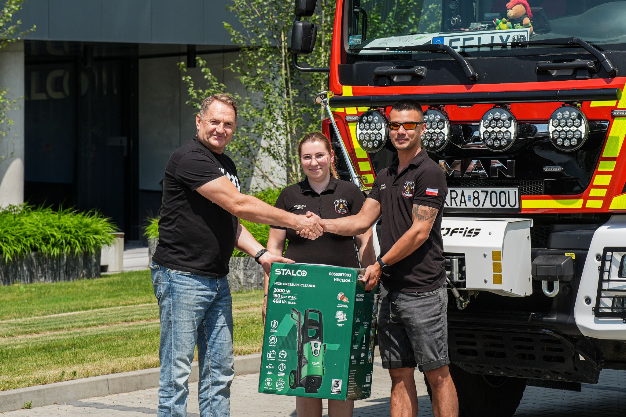We support those who take care of our safety every day