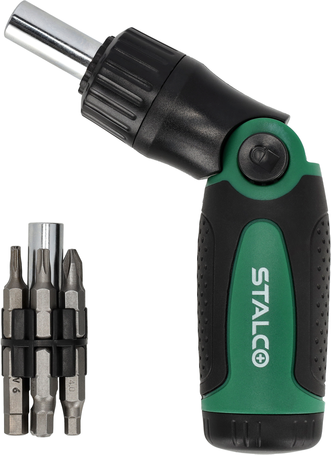 Ratchet screwdriver with bits