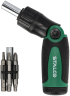 Ratchet screwdriver with bits