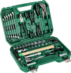 Multi tool set 55pcs. 1/4”,...