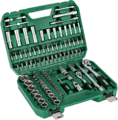 1/2”+1/4” socket wrenches...