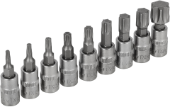 Set of bits on 1/4” sockets...