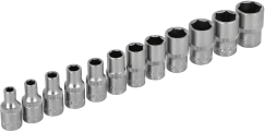 1/4” socket Set 12 pcs...