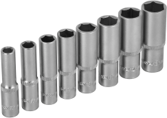 1/4” deep socket Set 8 pcs...