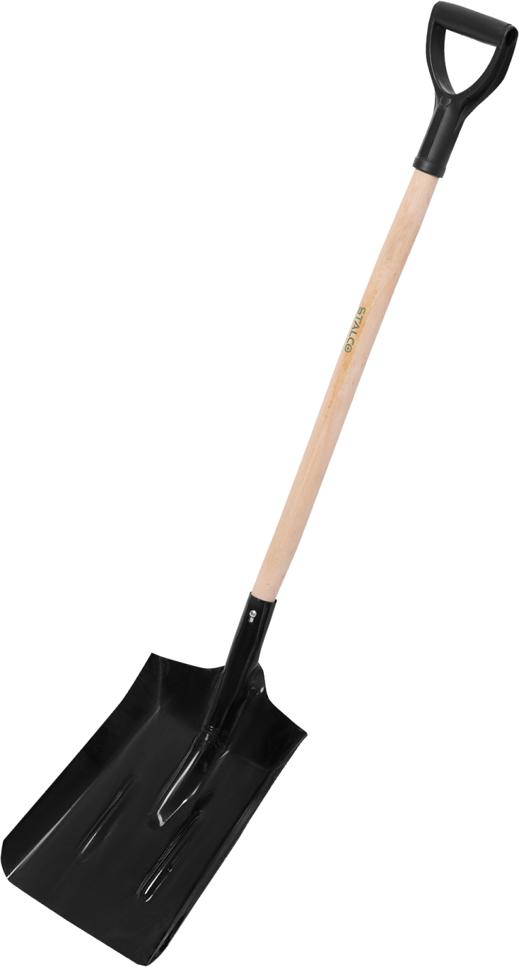Łopata do węgla z trzonkiem drewnianym STALCO S-47444