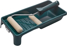 Painting set: tray...