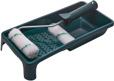 Painting set: tray...