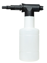 Foam gun for pressure...