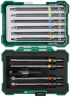 Bit and accessory set 1/4&#34;, 11 elements