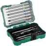 Bit and accessory set 1/4&#34;, 11 elements
