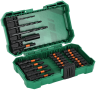 Impact bit and accessory set 1/4&#34;, 26 elements