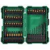 Zestaw bitów udarowych i wierteł HSS 1/4” 48 el.
