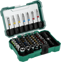 Bits and socket set with...