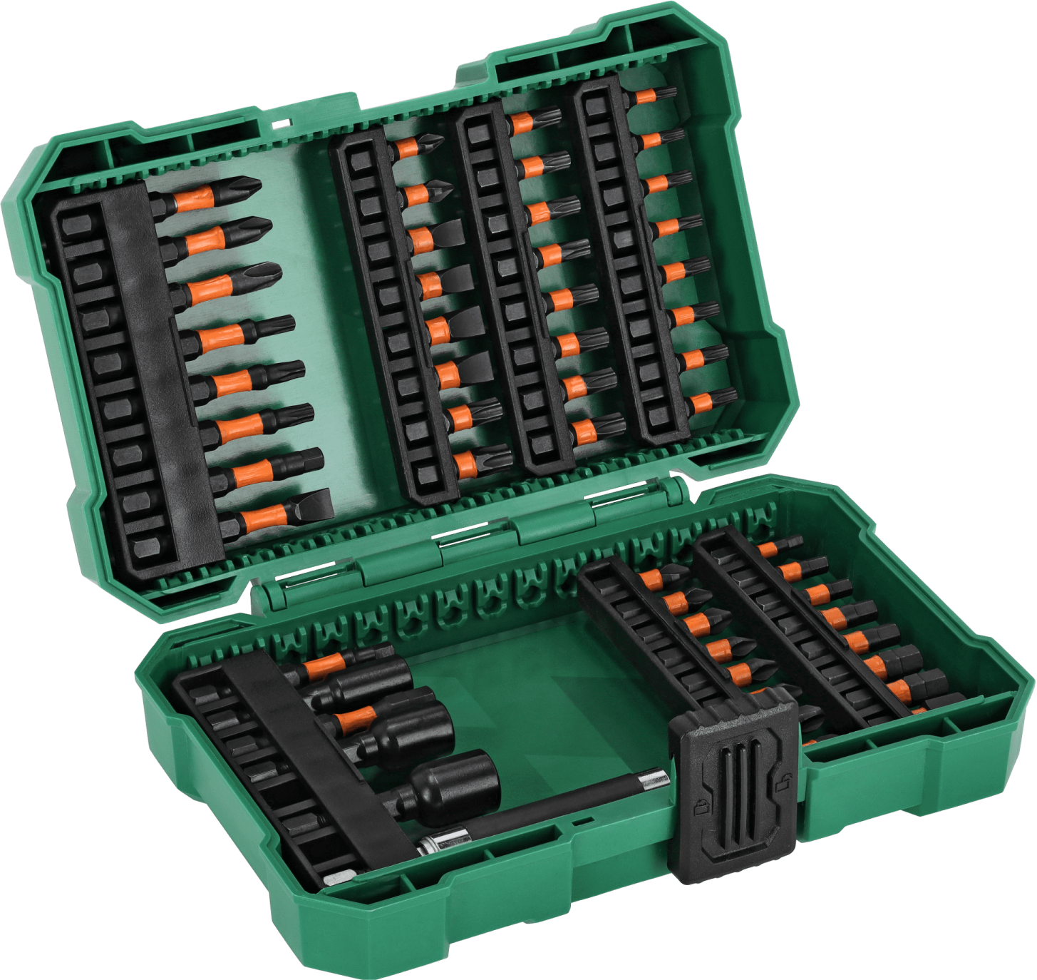 Impact bits and socket set 1/4”, 54pcs S2 STALCO S-13736