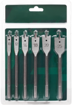 Flat Wood Drill set 6PCS...