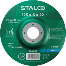 Metal Grinding Disc Convex 230mm STALCO PERFECT S 71649