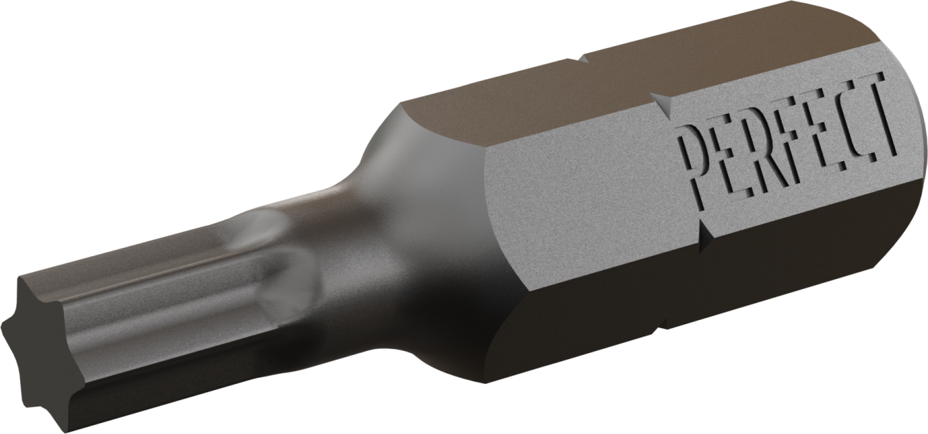 Końcówka bit 1/4” Torx T10x25mm do wkręt. (10szt) STALCO PERFECT S-66129