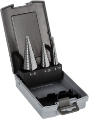 HSS Step Drill Bit Set 3pcs...