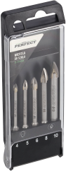 Glass drill bit set 5pcs ∅4...