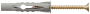 Universal Dowel With A Screw