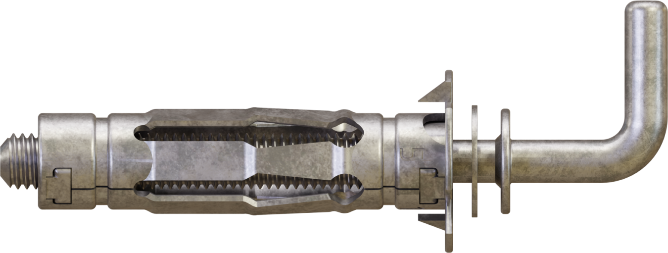Molly Steel Bolt With Hook