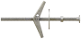 Umbrella Expansion Anchor For Empty Spaces, With Screw