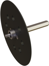 Dysk do montażu kołków KTS