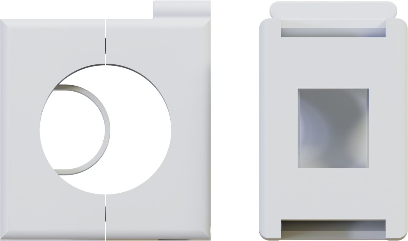 Positive Lock For Wires, Ducts And Tubing
