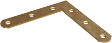 Light duty flat L bracket...
