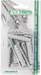 Expansion plug with hook...