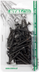 Wkręt samowiercący z łbem...