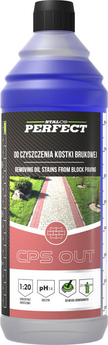 Concentrate for cleaning cobblestones