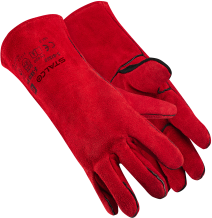 Rękawice skórzane S-SKIN RED