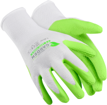 Polyester gloves LATEX FOAM...