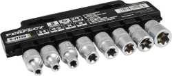 3/8” Socket Set 8pcs TORX...