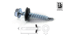 Roofing screw for wooden construction