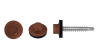 Roofing screw for wooden construction