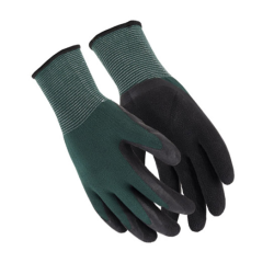 Polyester gloves LATEX FOAM...