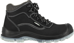 Leather safety ankle boots...