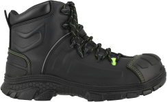 Leather safety ankle boots...