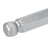Hexagonal wrench with ball