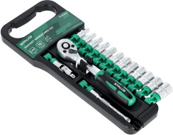 Socket set on hanger 15pcs...