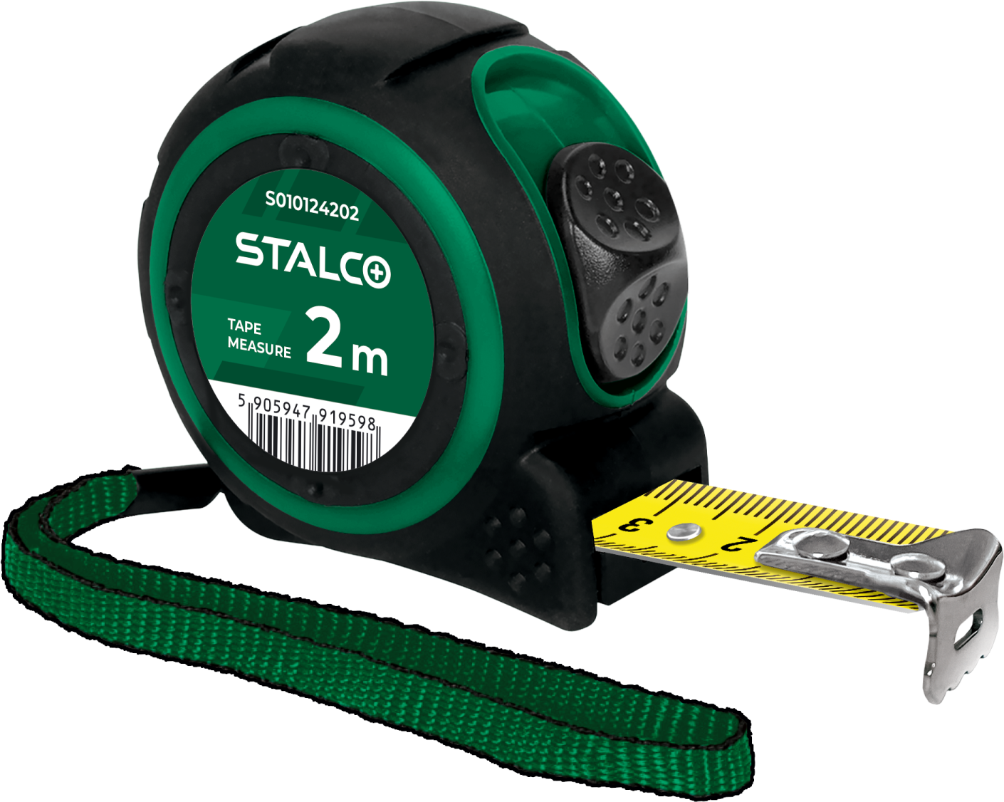 Tape measure 2mx16mm STALCO S010124202