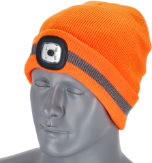 Winter cap with light RAY...