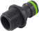 Connection with external thread STR
