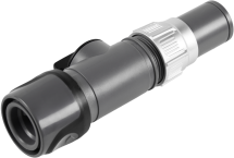 Hose connector with switch...