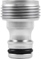 Connector with a male...