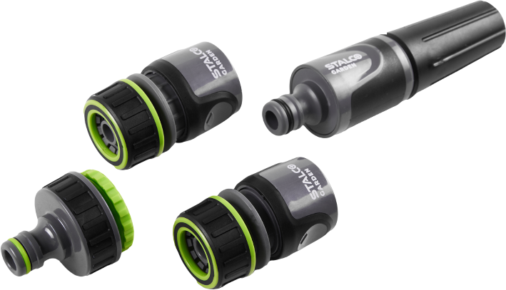 4-piece set with EXP spray nozzle