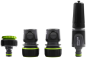 4-piece set with EXP spray nozzle