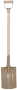  TRADITIONAL straight spade